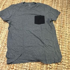 JCREW MENS POCKET TEE LARGE